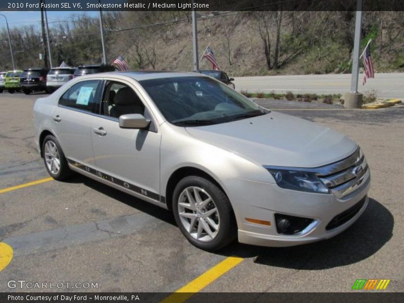 Smokestone Metallic / Medium Light Stone 2010 Ford Fusion SEL V6