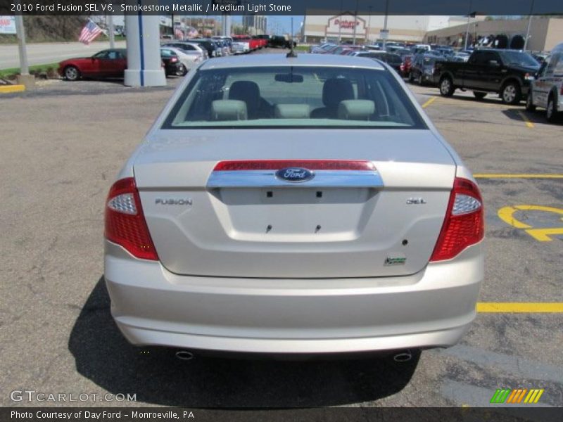 Smokestone Metallic / Medium Light Stone 2010 Ford Fusion SEL V6