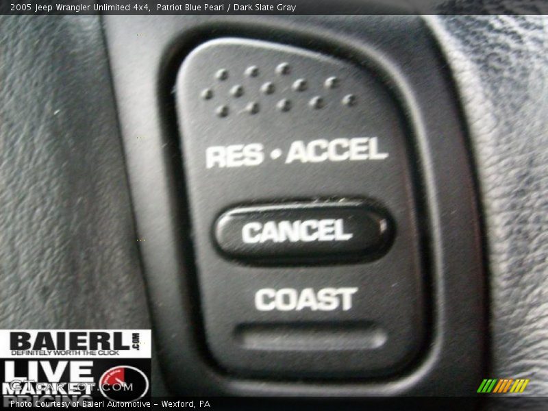 Patriot Blue Pearl / Dark Slate Gray 2005 Jeep Wrangler Unlimited 4x4