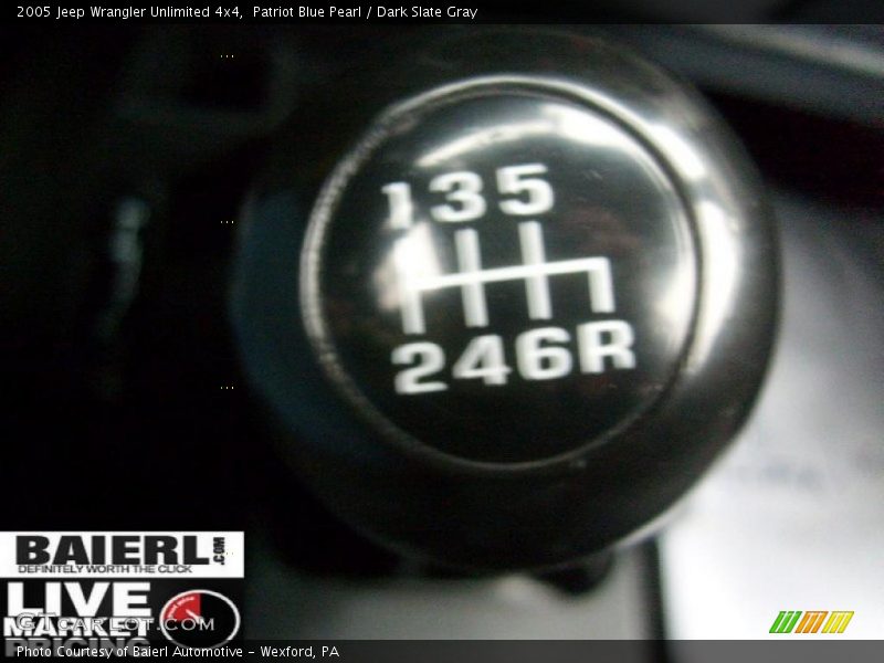 Patriot Blue Pearl / Dark Slate Gray 2005 Jeep Wrangler Unlimited 4x4