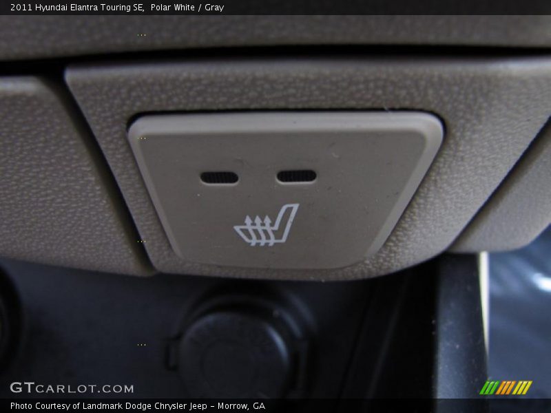 Polar White / Gray 2011 Hyundai Elantra Touring SE