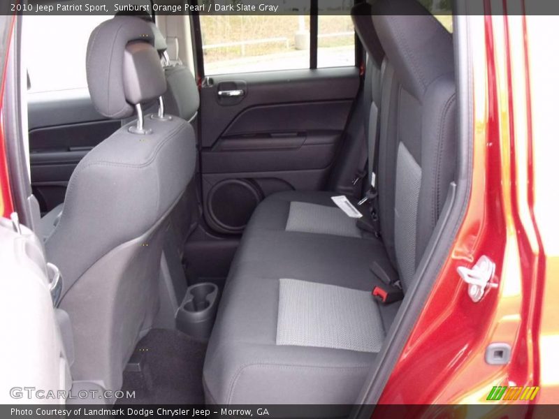 Sunburst Orange Pearl / Dark Slate Gray 2010 Jeep Patriot Sport