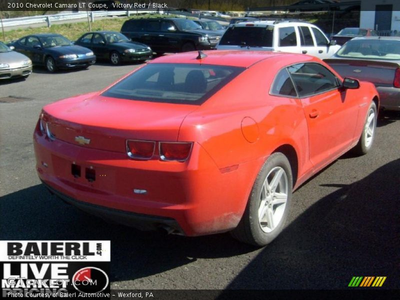 Victory Red / Black 2010 Chevrolet Camaro LT Coupe