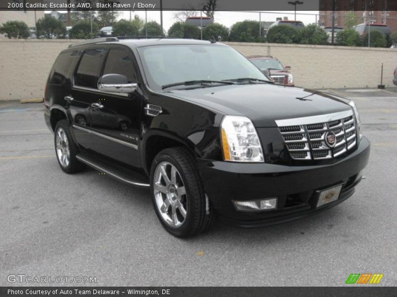 Black Raven / Ebony 2008 Cadillac Escalade AWD