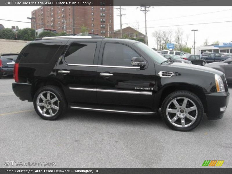 Black Raven / Ebony 2008 Cadillac Escalade AWD