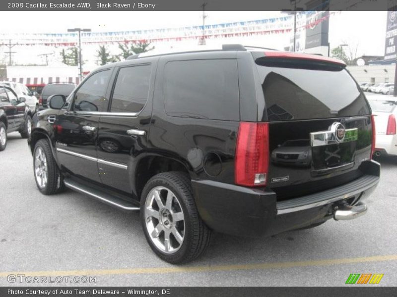 Black Raven / Ebony 2008 Cadillac Escalade AWD