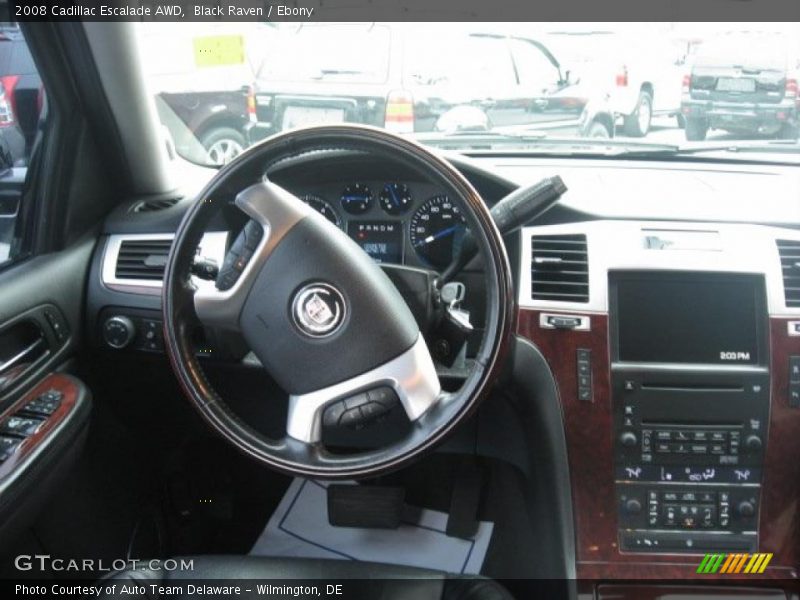 Black Raven / Ebony 2008 Cadillac Escalade AWD
