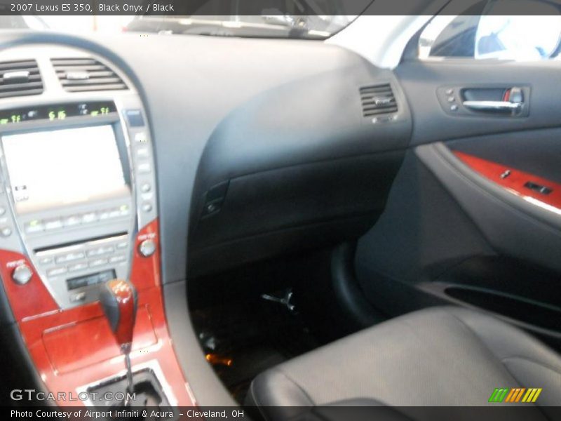 Black Onyx / Black 2007 Lexus ES 350