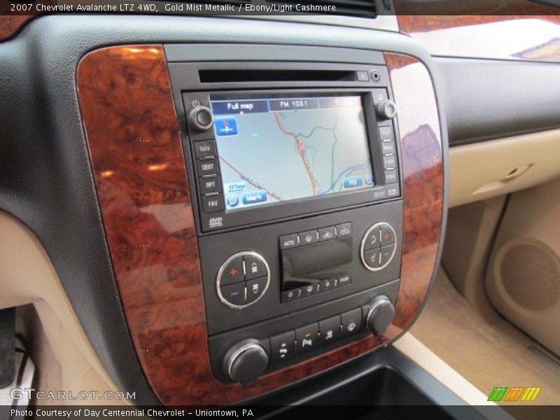 Controls of 2007 Avalanche LTZ 4WD