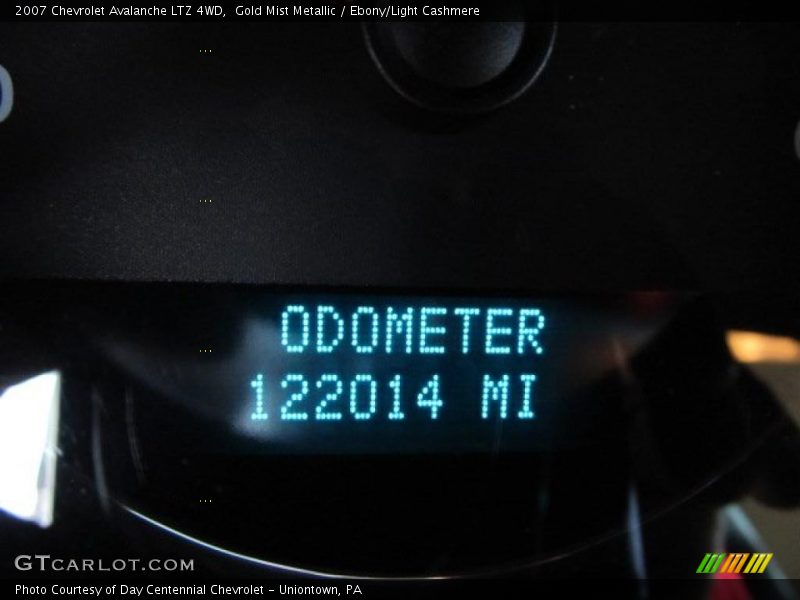 Gold Mist Metallic / Ebony/Light Cashmere 2007 Chevrolet Avalanche LTZ 4WD