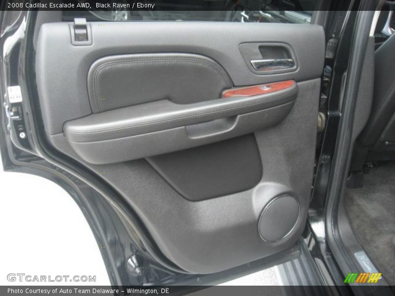 Black Raven / Ebony 2008 Cadillac Escalade AWD