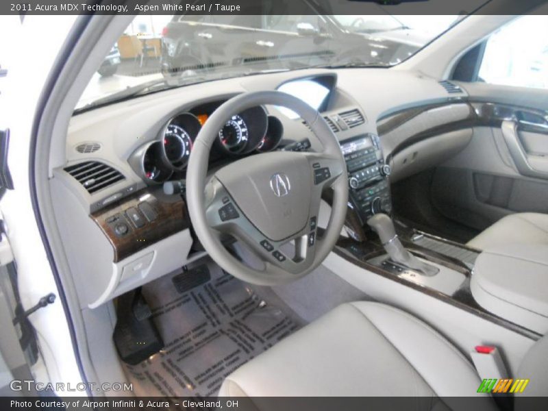 Taupe Interior - 2011 MDX Technology 