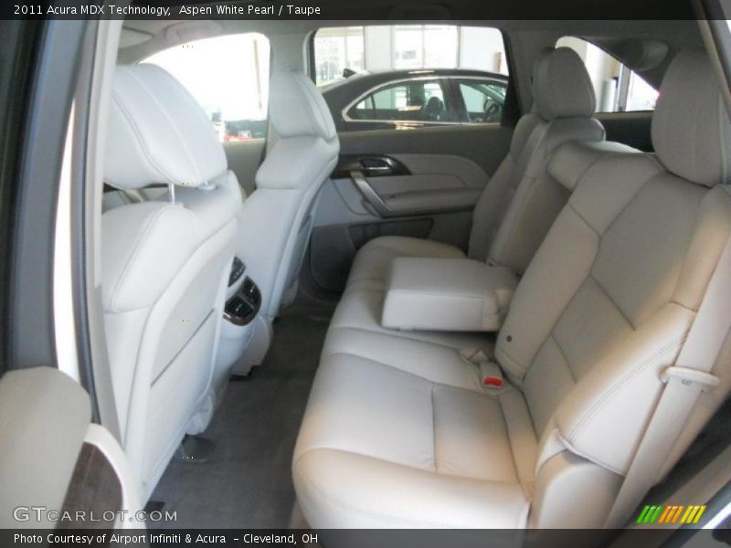  2011 MDX Technology Taupe Interior