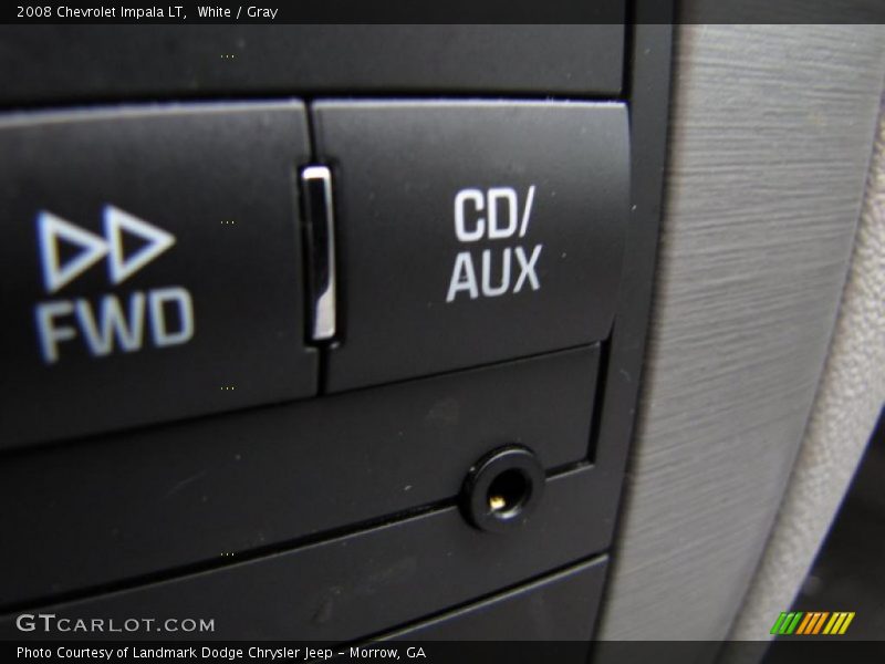 White / Gray 2008 Chevrolet Impala LT