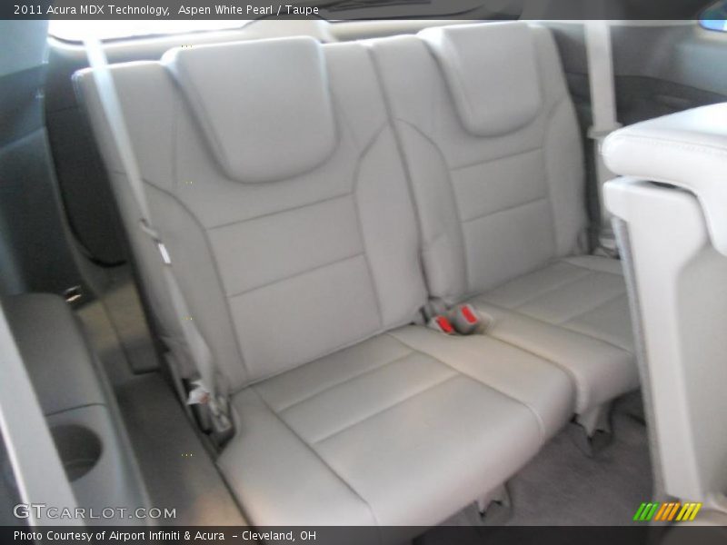  2011 MDX Technology Taupe Interior