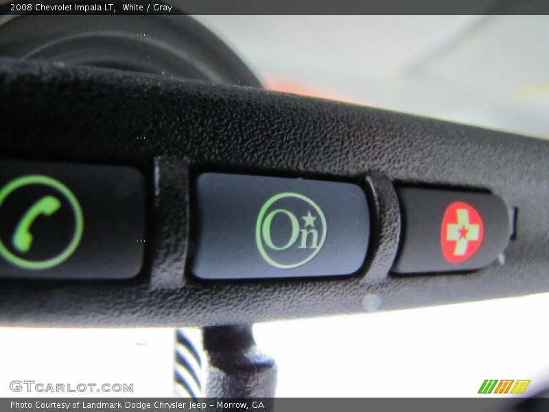 White / Gray 2008 Chevrolet Impala LT