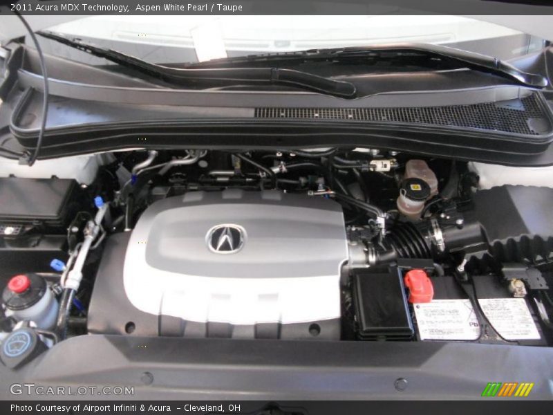  2011 MDX Technology Engine - 3.7 Liter SOHC 24-Valve VTEC V6