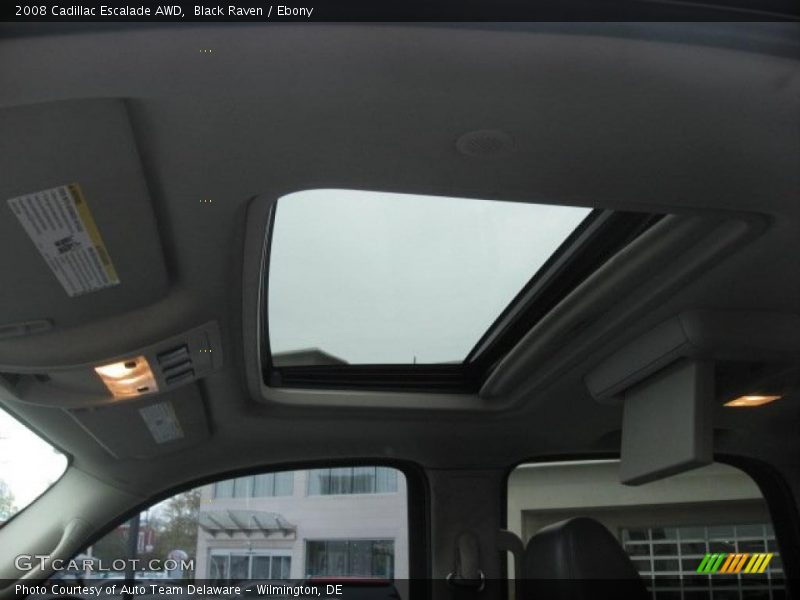 Black Raven / Ebony 2008 Cadillac Escalade AWD