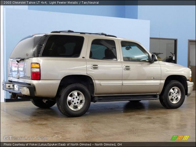 Light Pewter Metallic / Tan/Neutral 2003 Chevrolet Tahoe LT 4x4