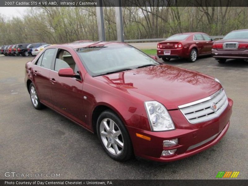 Infrared / Cashmere 2007 Cadillac STS 4 V6 AWD