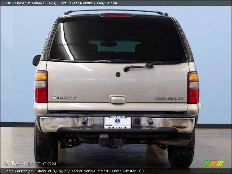 Light Pewter Metallic / Tan/Neutral 2003 Chevrolet Tahoe LT 4x4