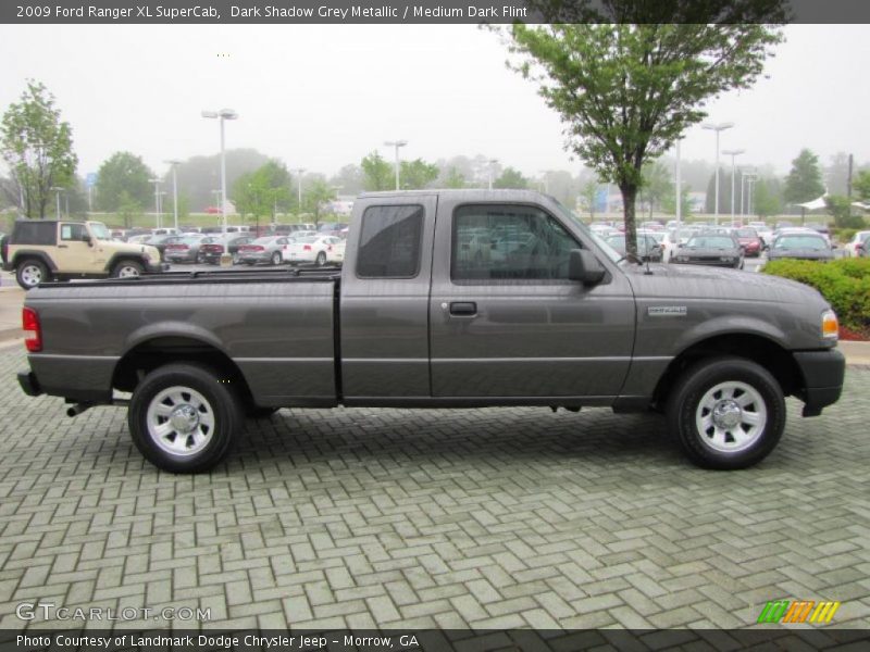  2009 Ranger XL SuperCab Dark Shadow Grey Metallic