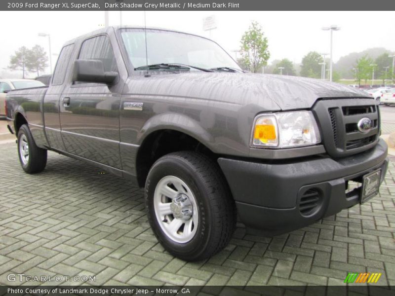 Front 3/4 View of 2009 Ranger XL SuperCab