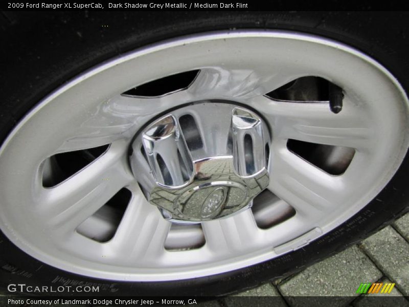 Dark Shadow Grey Metallic / Medium Dark Flint 2009 Ford Ranger XL SuperCab