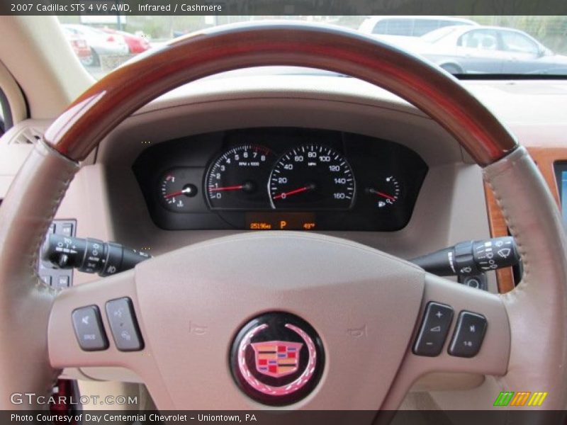 Infrared / Cashmere 2007 Cadillac STS 4 V6 AWD