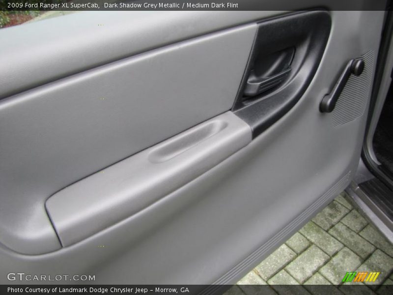 Dark Shadow Grey Metallic / Medium Dark Flint 2009 Ford Ranger XL SuperCab