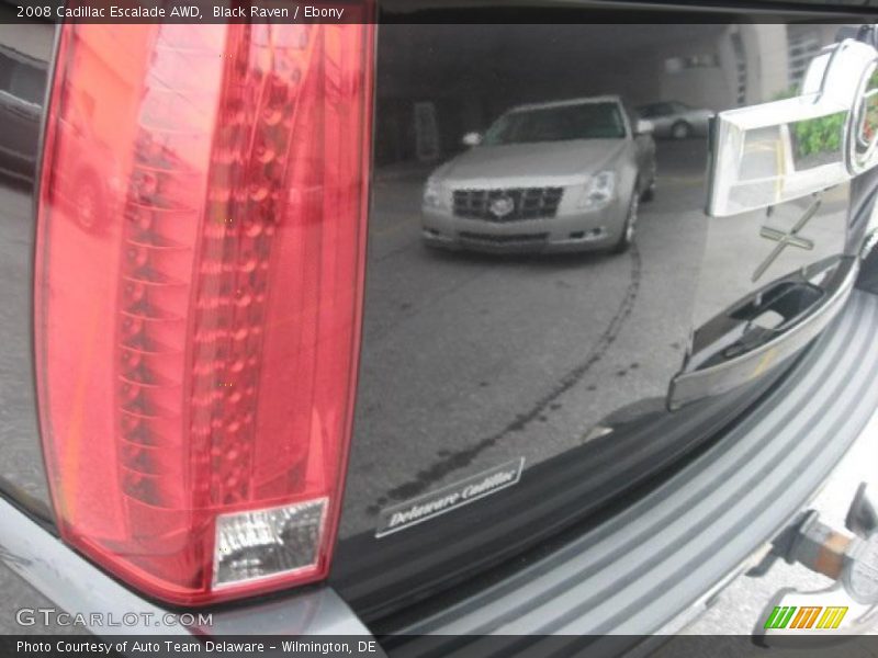 Black Raven / Ebony 2008 Cadillac Escalade AWD