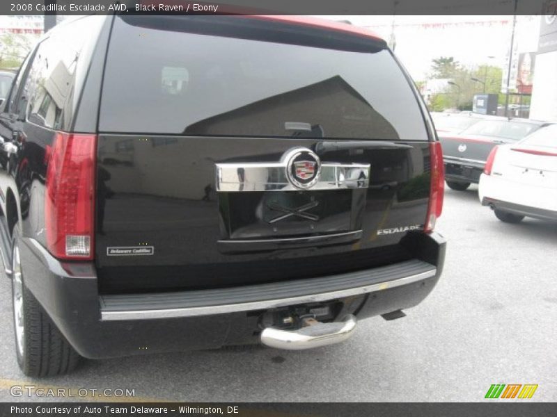 Black Raven / Ebony 2008 Cadillac Escalade AWD