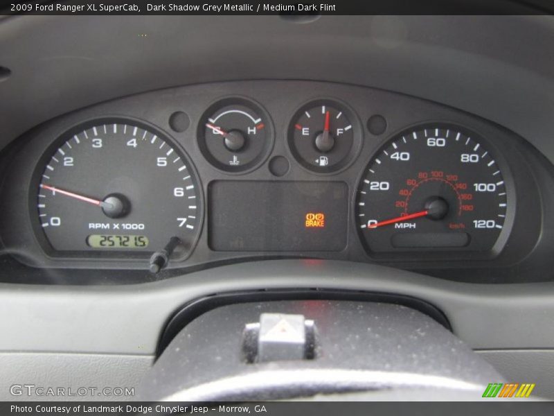  2009 Ranger XL SuperCab XL SuperCab Gauges
