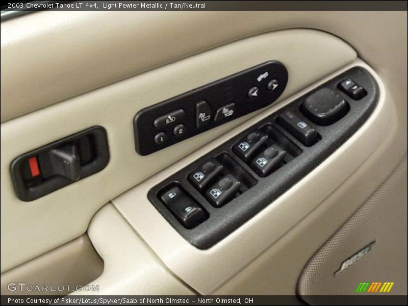 Light Pewter Metallic / Tan/Neutral 2003 Chevrolet Tahoe LT 4x4