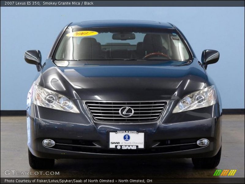 Smokey Granite Mica / Black 2007 Lexus ES 350