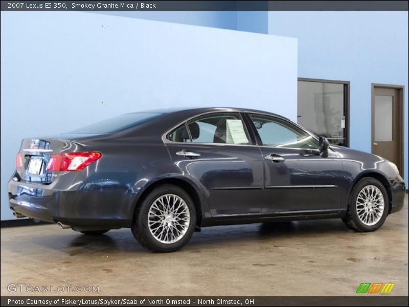 Smokey Granite Mica / Black 2007 Lexus ES 350