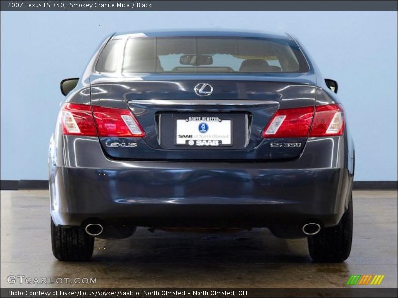 Smokey Granite Mica / Black 2007 Lexus ES 350