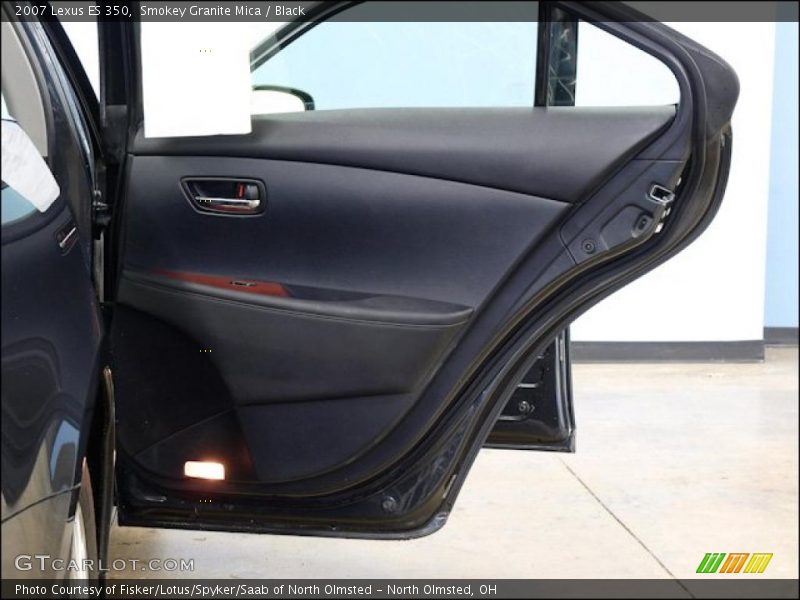 Smokey Granite Mica / Black 2007 Lexus ES 350