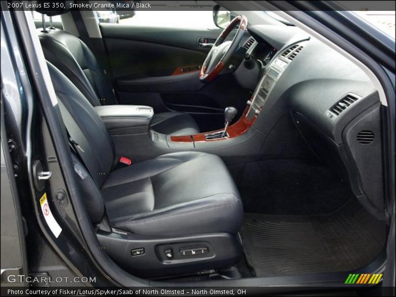 Smokey Granite Mica / Black 2007 Lexus ES 350