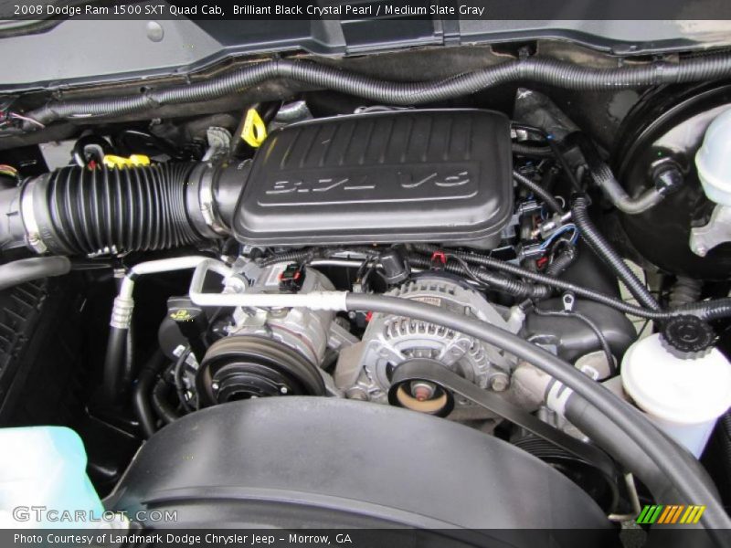  2008 Ram 1500 SXT Quad Cab Engine - 3.7 Liter SOHC 12-Valve Magnum V6