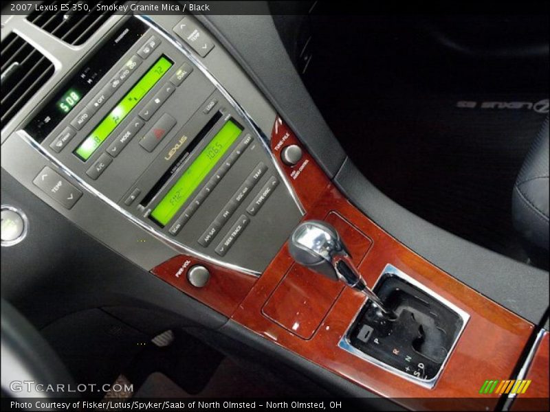 Smokey Granite Mica / Black 2007 Lexus ES 350