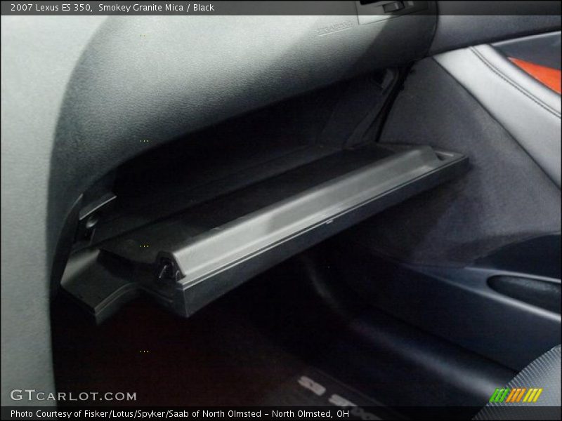 Smokey Granite Mica / Black 2007 Lexus ES 350