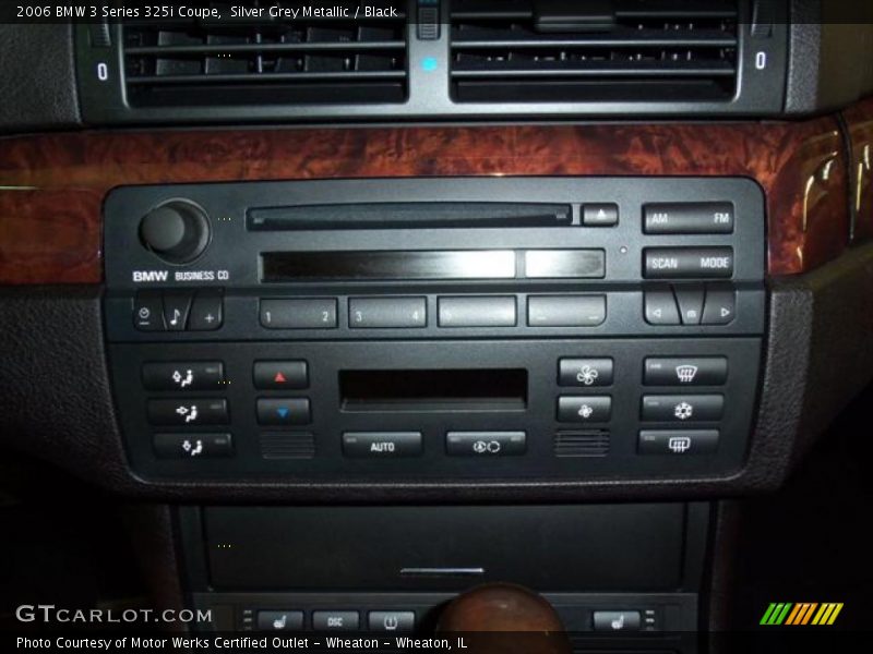 Silver Grey Metallic / Black 2006 BMW 3 Series 325i Coupe