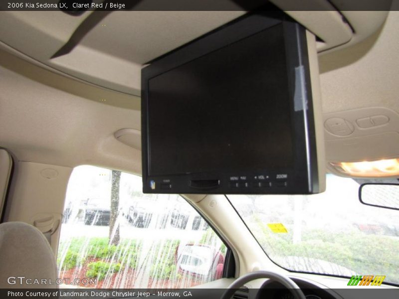 Claret Red / Beige 2006 Kia Sedona LX