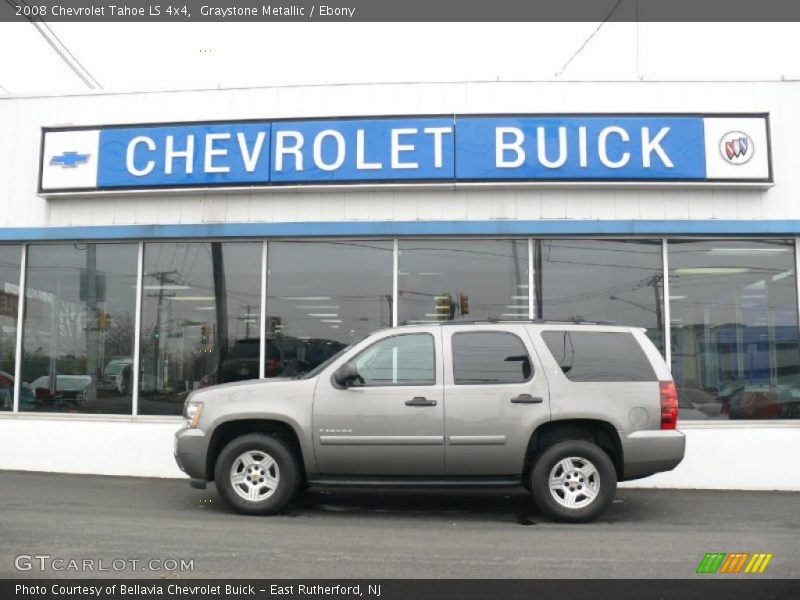 Graystone Metallic / Ebony 2008 Chevrolet Tahoe LS 4x4