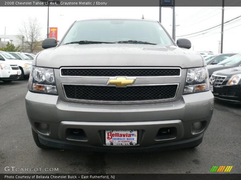Graystone Metallic / Ebony 2008 Chevrolet Tahoe LS 4x4