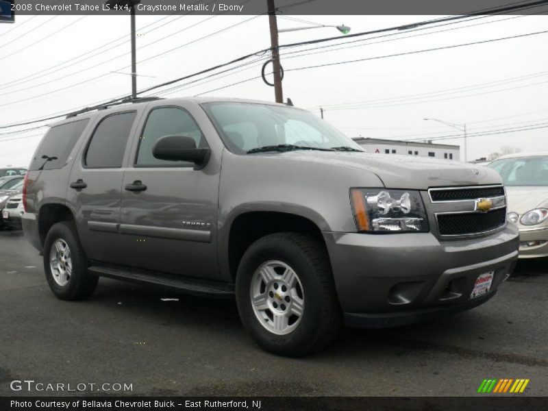 Graystone Metallic / Ebony 2008 Chevrolet Tahoe LS 4x4