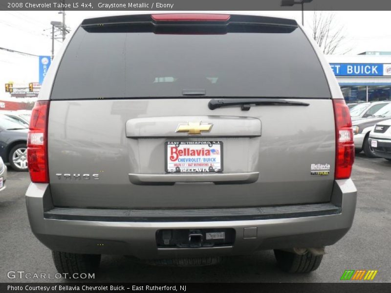 Graystone Metallic / Ebony 2008 Chevrolet Tahoe LS 4x4
