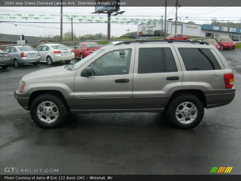 Silverstone Metallic / Taupe 2000 Jeep Grand Cherokee Laredo 4x4