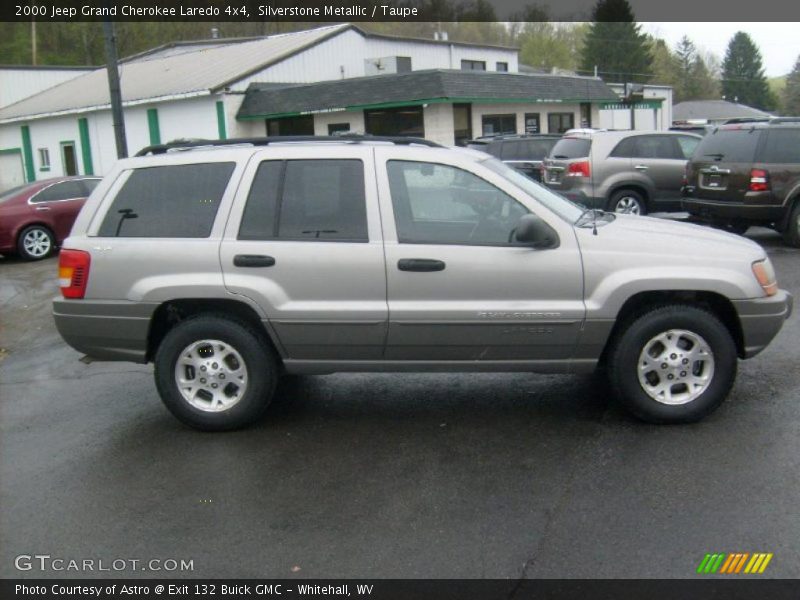 Silverstone Metallic / Taupe 2000 Jeep Grand Cherokee Laredo 4x4
